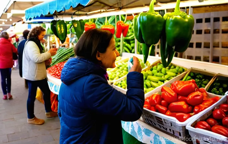 유기농 식품과 일반식품 비교 - **Prompt 2: The Sensory Delight of Fresh Organic Produce**
    "A high-definition, appetizing close-...